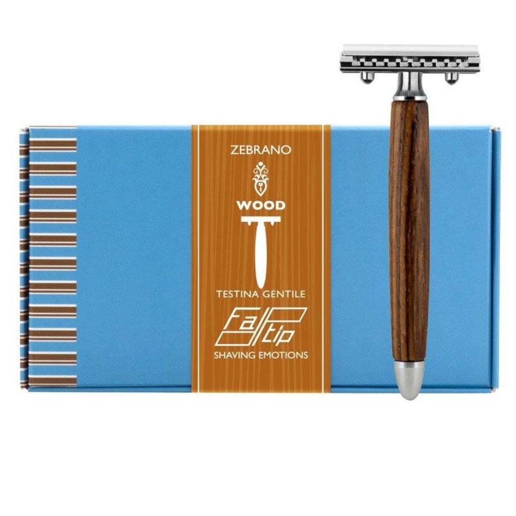 Safety Razor Zebrano Wood Gentle