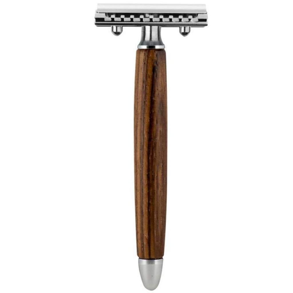 Safety Razor Zebrano Wood Gentle