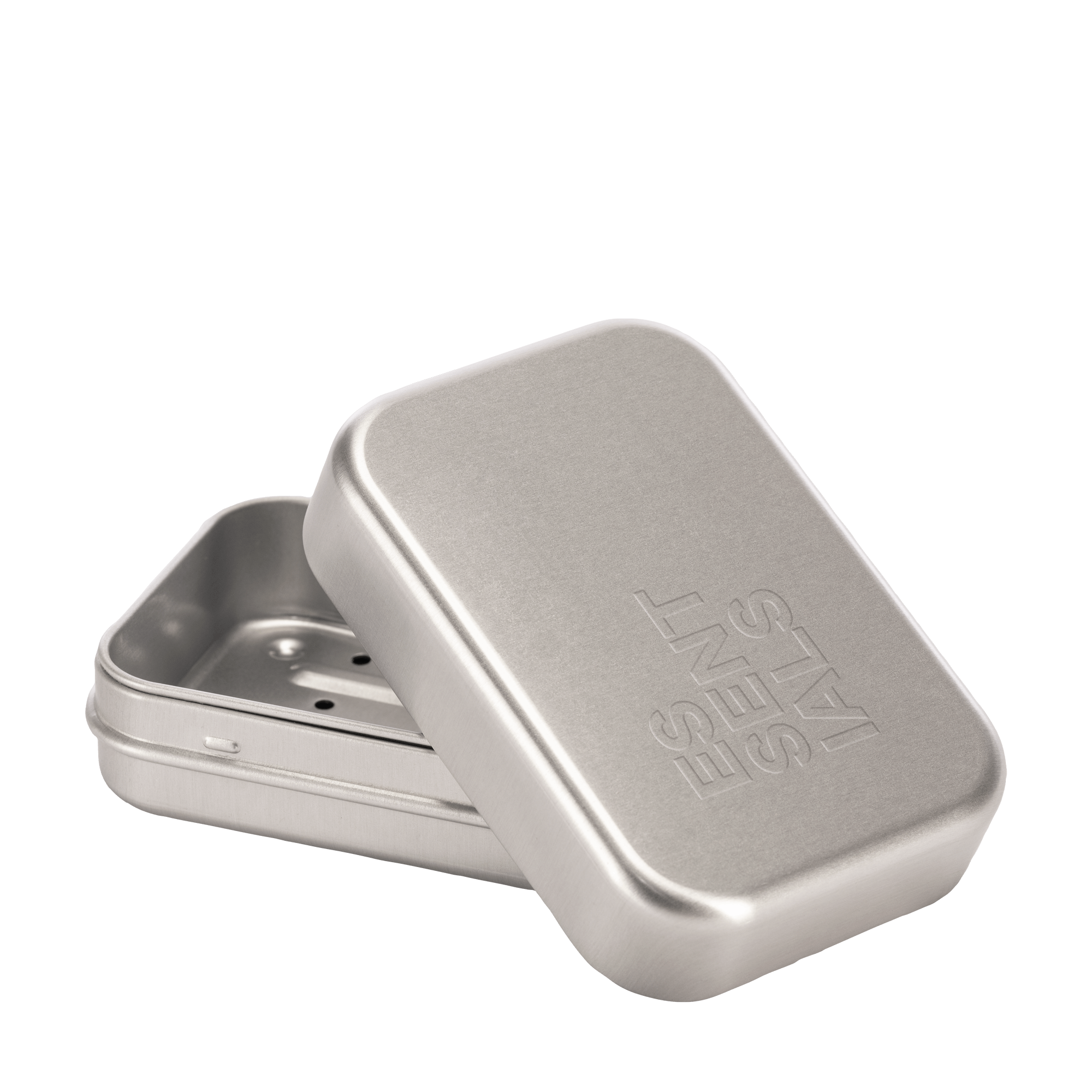 Aluminium container for Mühle ESSENTIALS 100gr Soap Bar