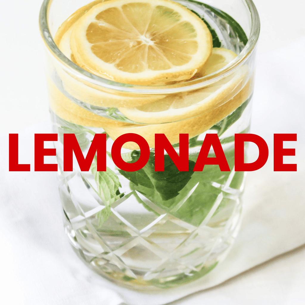 Fig Lemonade — lemonade note