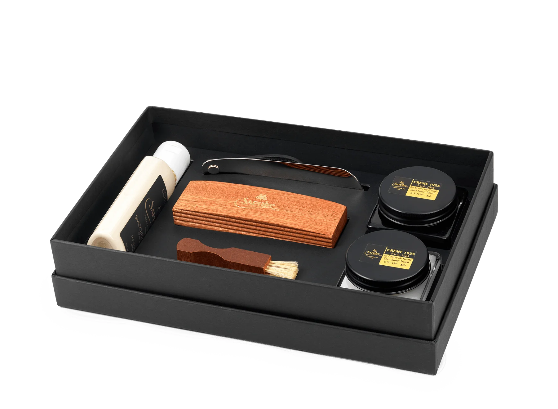 Médaille d'Or Shoe Care Kit Esthete (The actual set might slightly differ from the image - please request the actual image in advance)