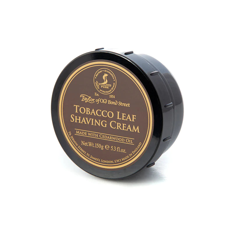 Shaving Cream Bowl Tobacco Leaf 150gr