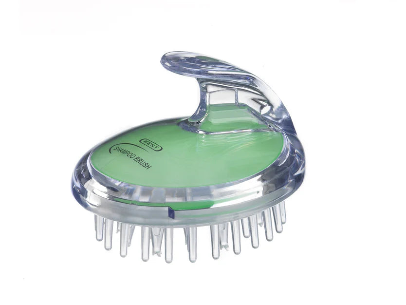 Shampoo and Scalp Massage Brush in Green SH1 GRN