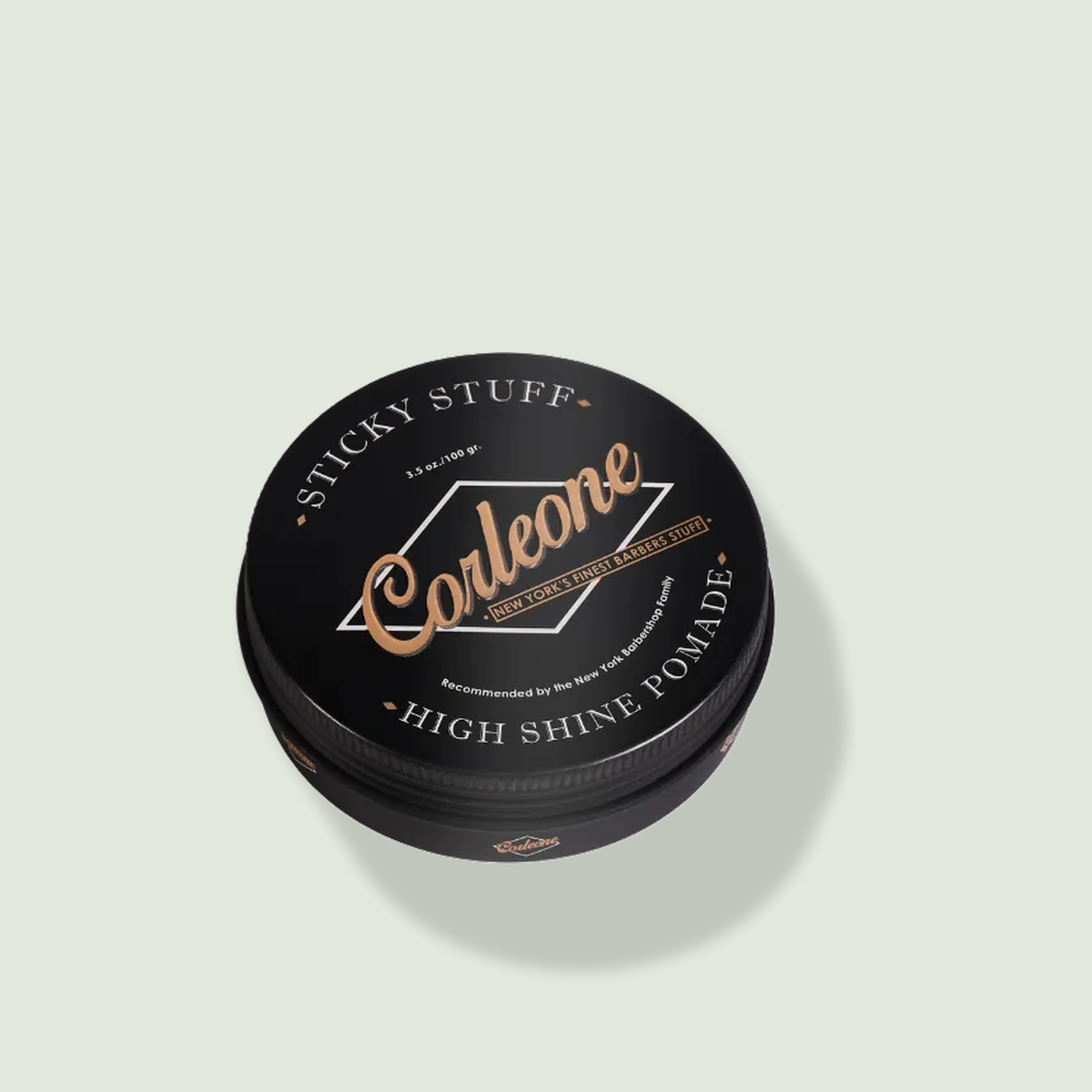 Corleone Sticky Stuff uz salvijas fona