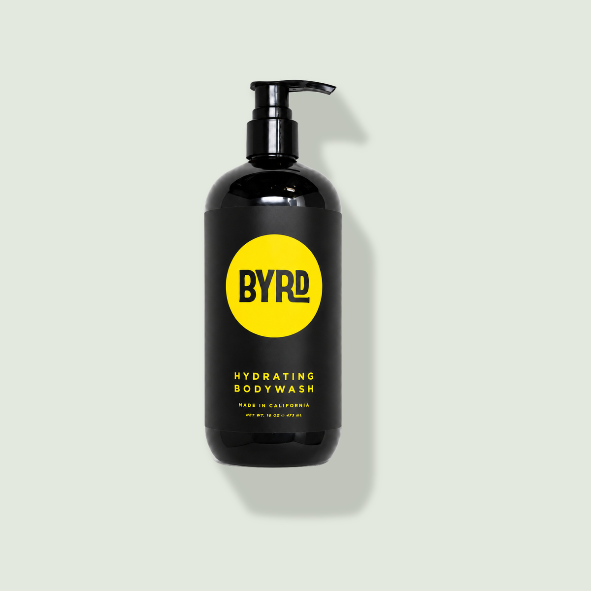BYRD Hydrating Bodywash uz salvijas fona