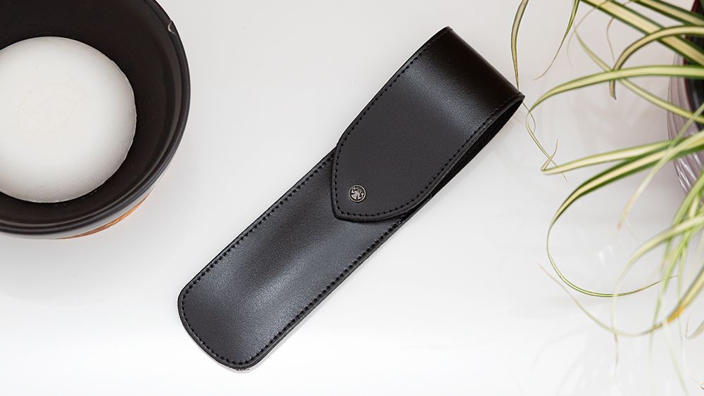 Straight Razor Etui Black