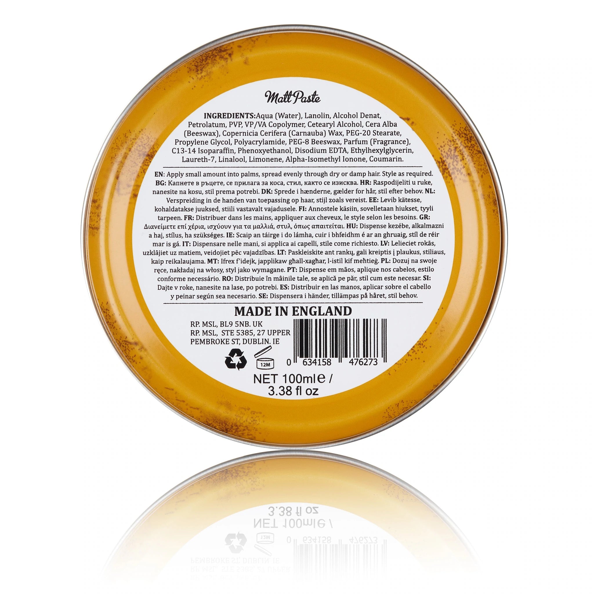 Matt Paste 100ml