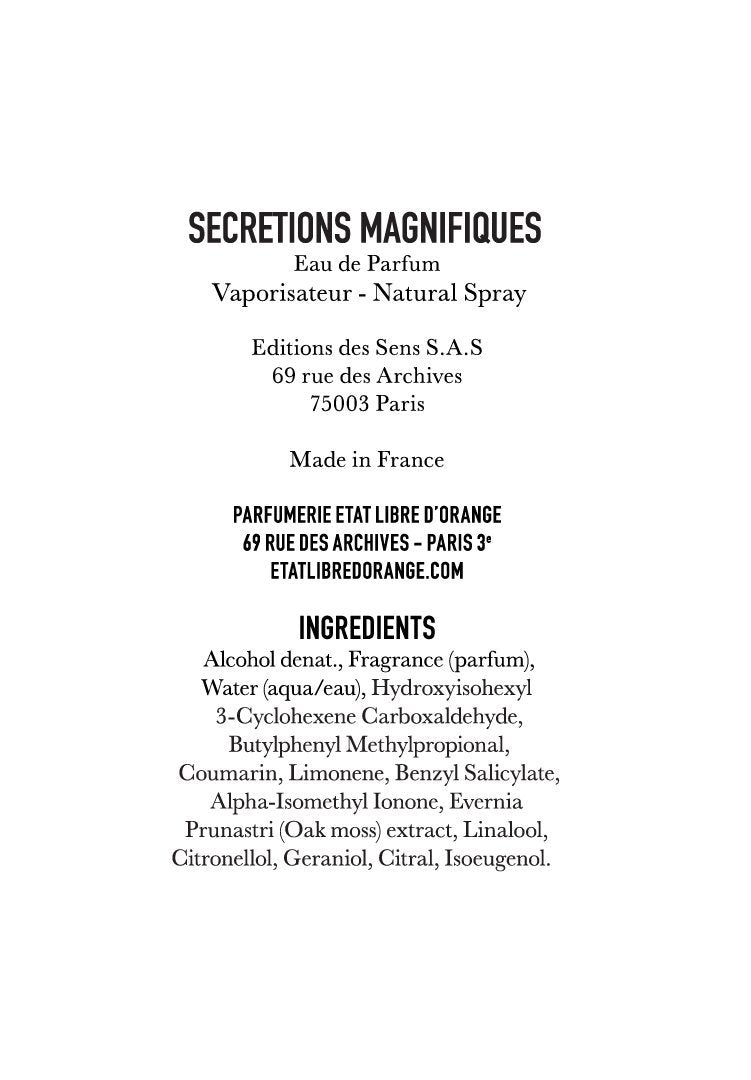 SECRETIONS MAGNIFIQUES Eau de Parfum 50ml