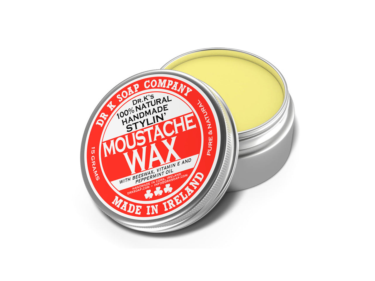 Moustache Wax 100% Natural 15g