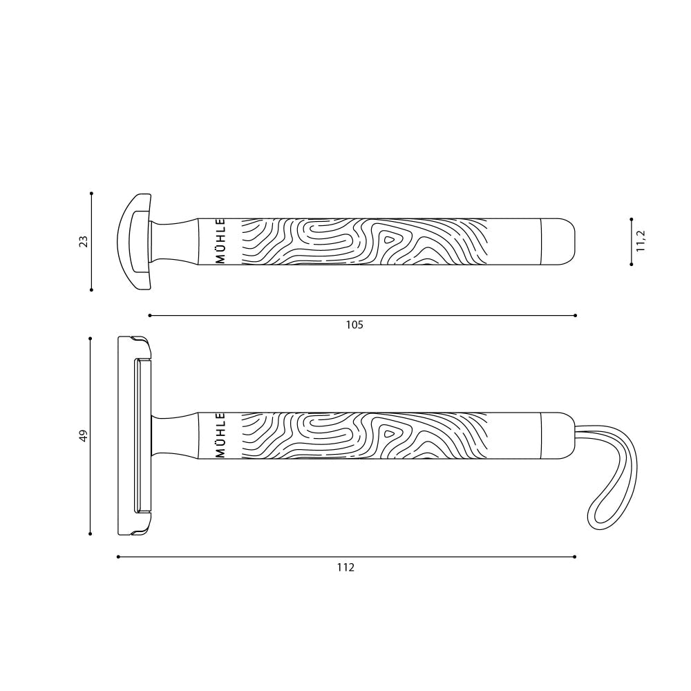 Safety Razor COMPANION Stone