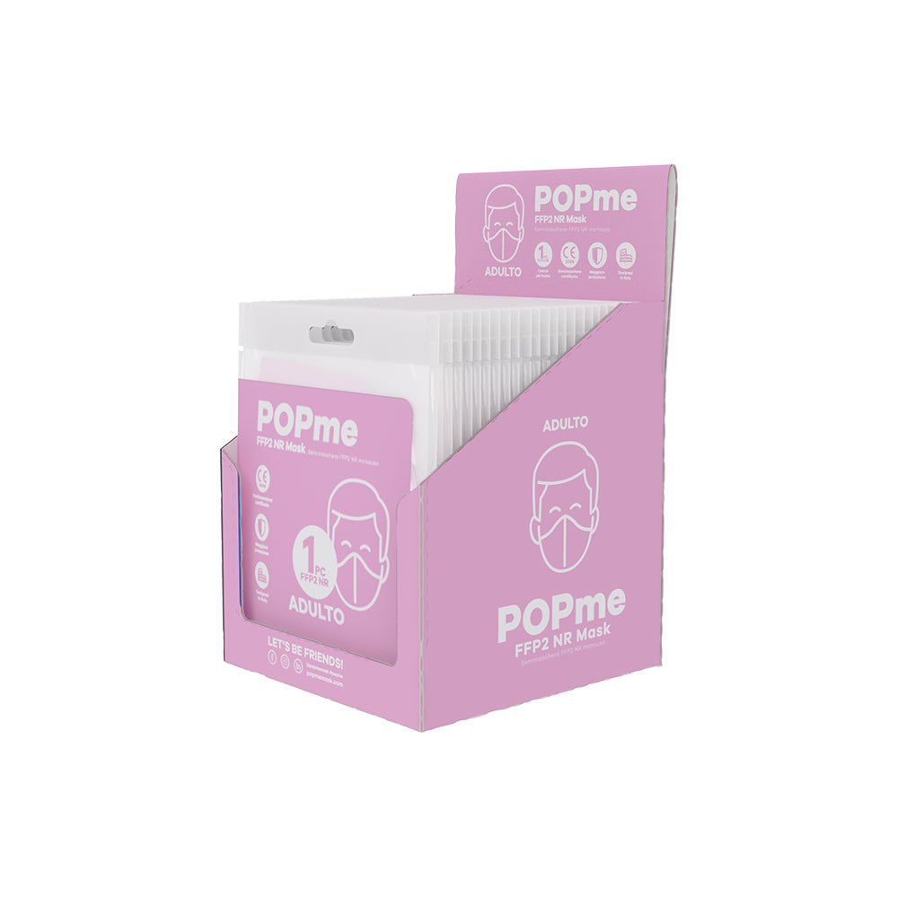 Single Use FFP2 NR Mask EN 149 (Pack of 25) Pink