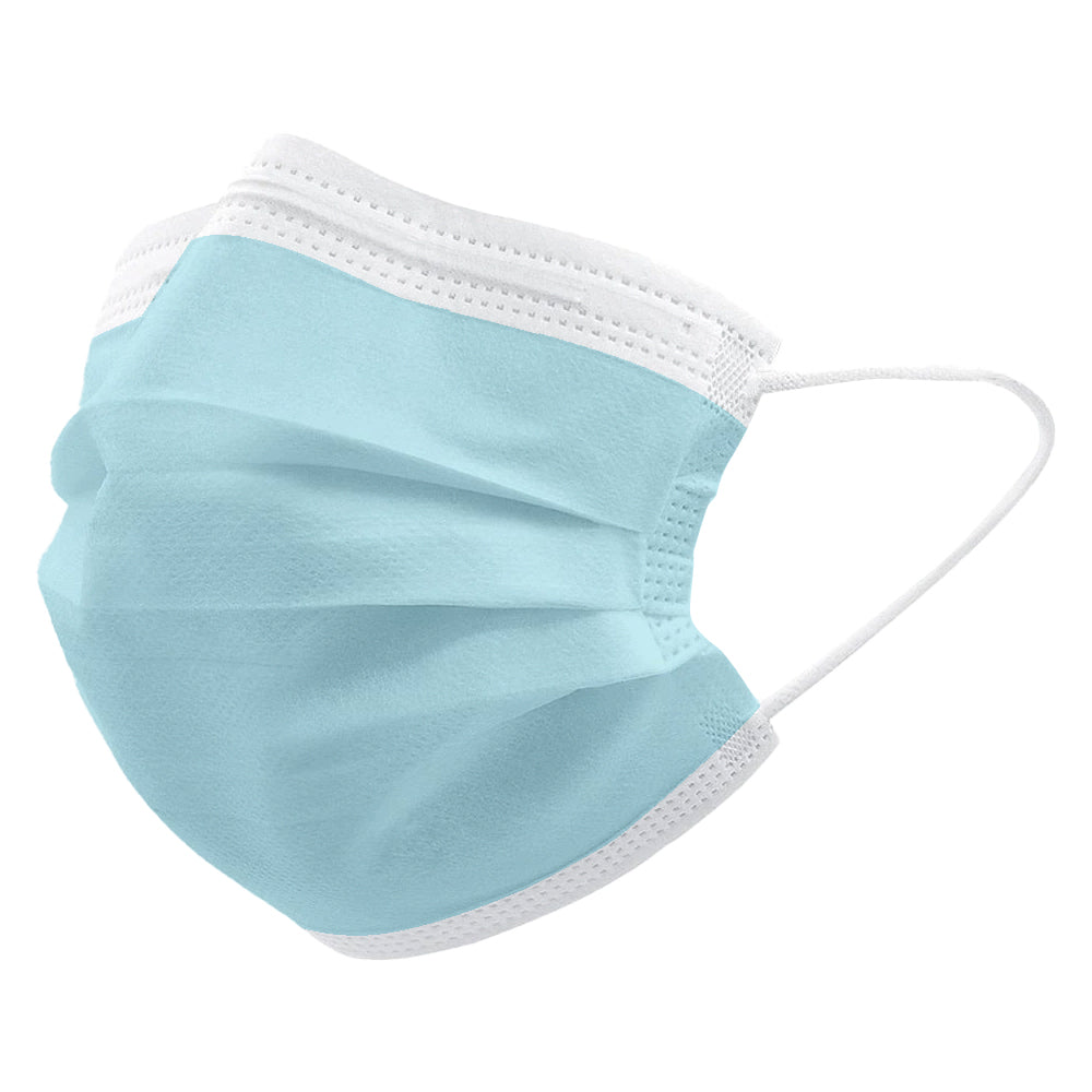 Single Use Surgical Face Mask EN 14683 (Pack of 5pcs) Light Blue