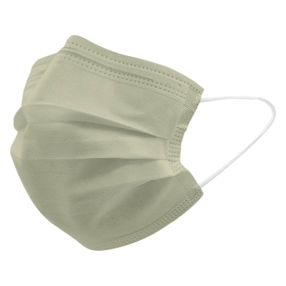 Single Use Surgical Face Mask EN 14683 (Pack of 5pcs) Sage