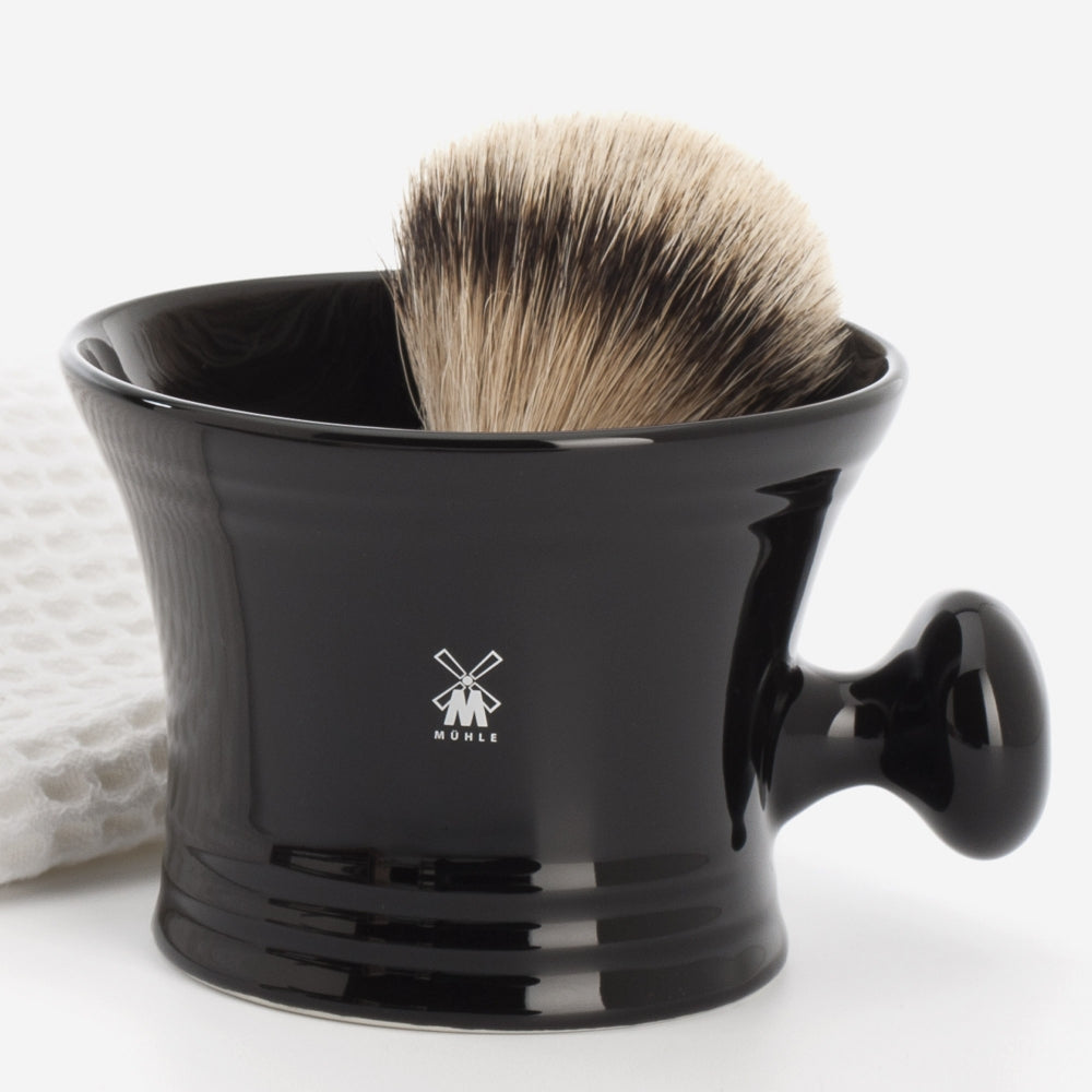 Porcelain Shaving Mug Black RN 46