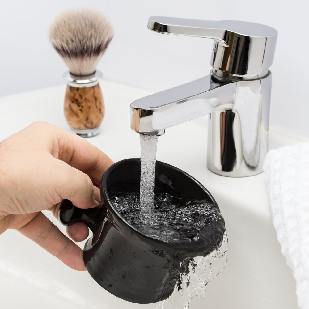 Porcelain Shaving Mug Black RN 46